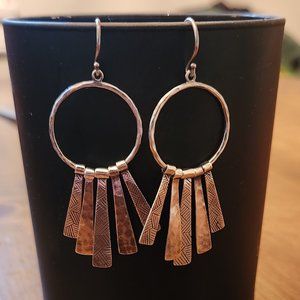 Silpada Sterling Silver Nod to Mod Earrings